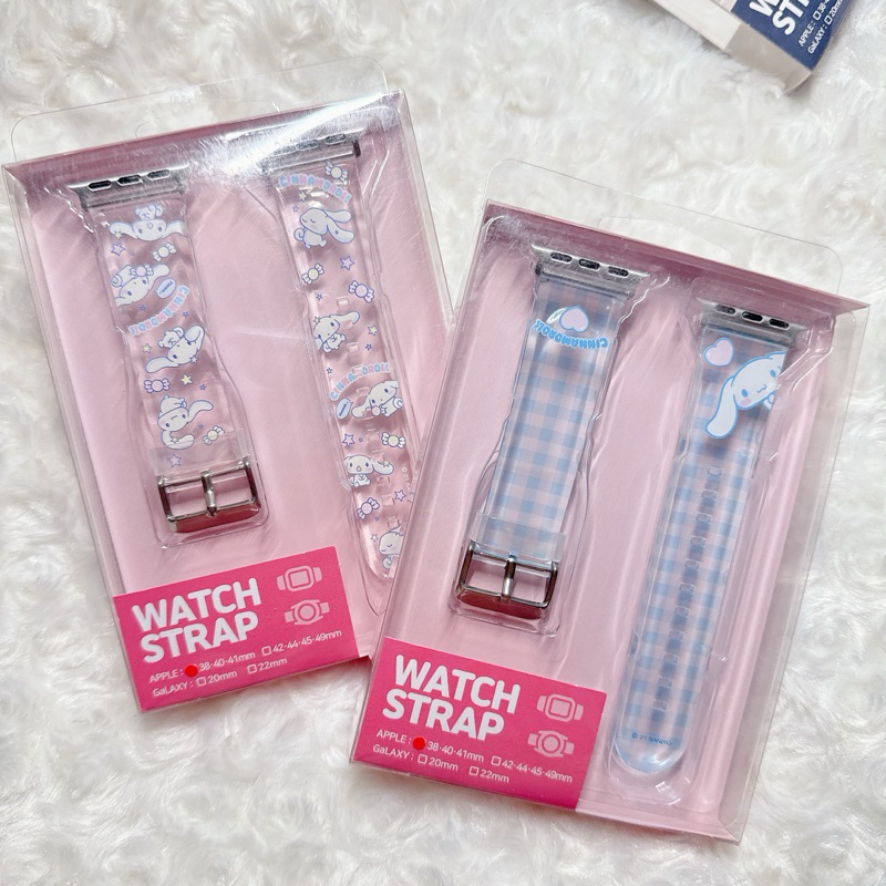 *พร้อมส่ง* สายนาฬิกาใช้สำหรับ Apple watch ลิขสิทธิ์แท้จากเกาหลี Chinnamon