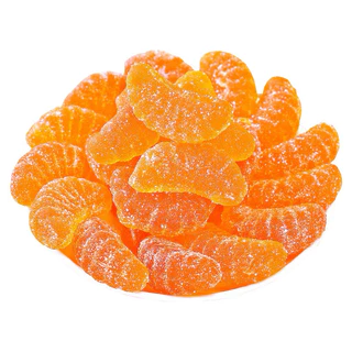 เยลลี่กลีบส้ม รสส้มเข้มข้น เคลือบน้ำตาล อร่อยหนึบหนับ 500 กรัม