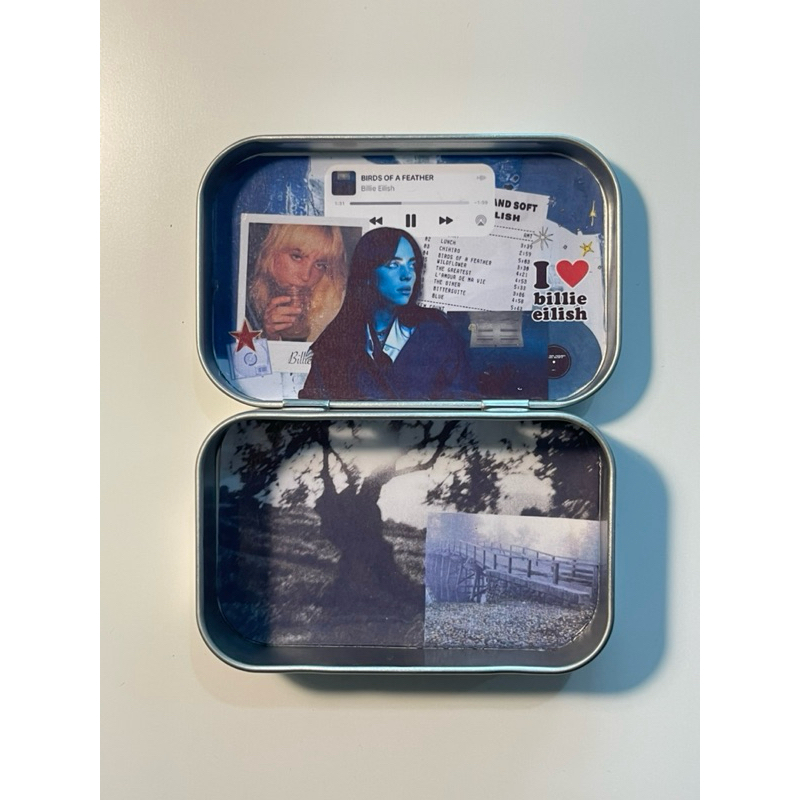 กล่องเหล็ก Billie Eilish Altoids Wallet