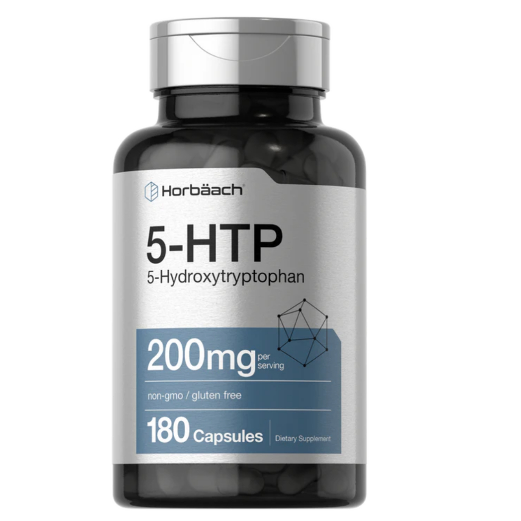Horbaach 5-HTP 200mg per serving | 180 Capsules