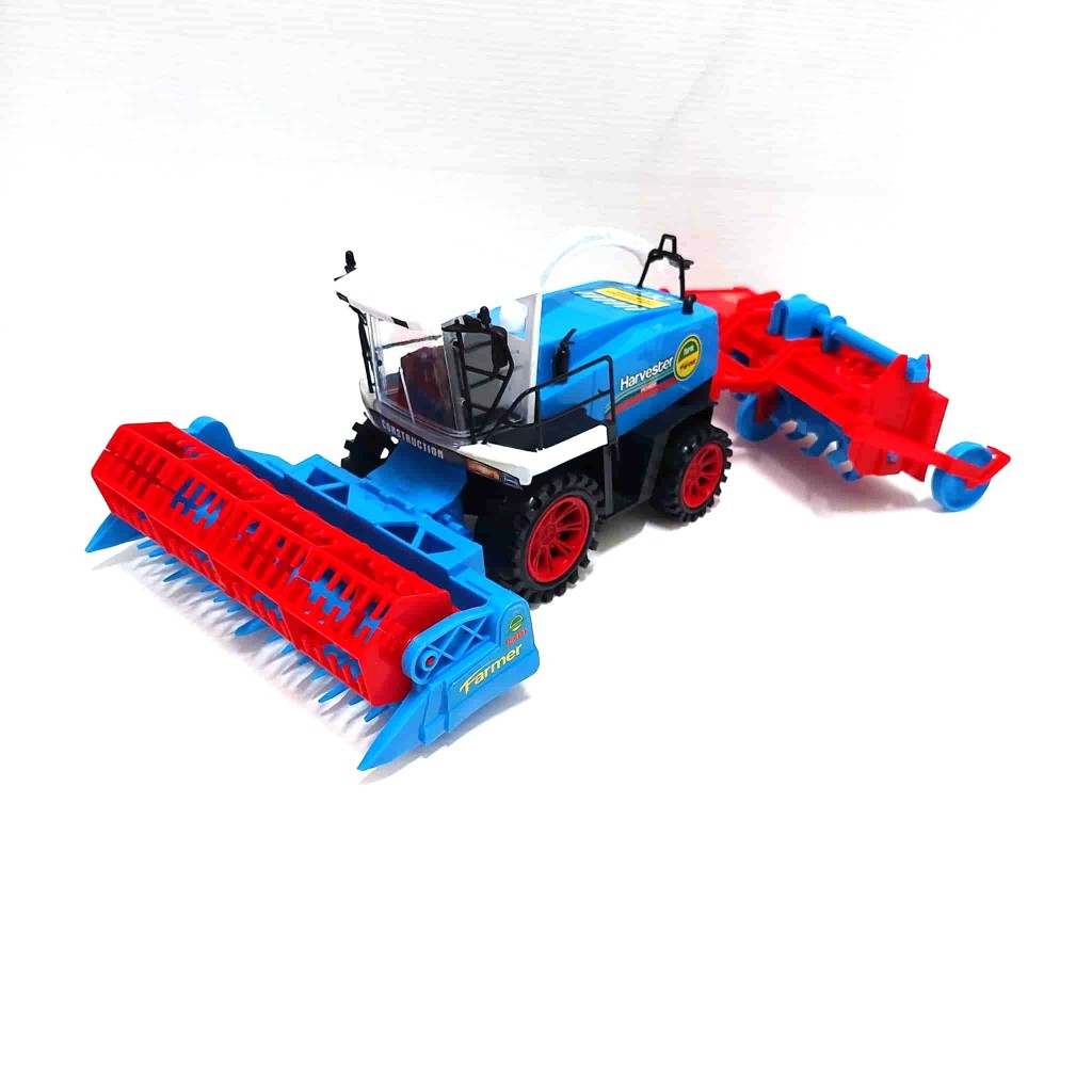 รถเกี่ยวข้าว มีหาง คันใหญ่ สินค้า ตรงปก พร้อมสง รับรอง ไม่ผิดหวัง รถเด็กเล่น รถของเล่น 0488