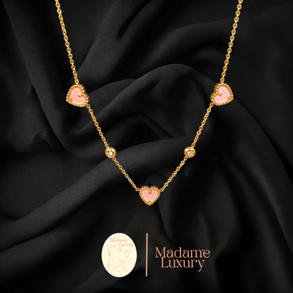 Madame luxury - สร้อยคอ สร้อยคอสไตล์เกาหลี พร้อมจัดส่งในไทย N142