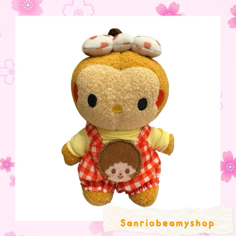 ตุ๊กตา Monchhichi X Hello Kitty🐵🩷