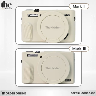 [ส่งจากไทย 🇹🇭] เคสกล้อง Canon Powershot G7X สำหรับ Mark II (2) — Mark III (3) เคสกล้องดิจิตอล เคสกล้องซิลิโคนแบบนิ่ม