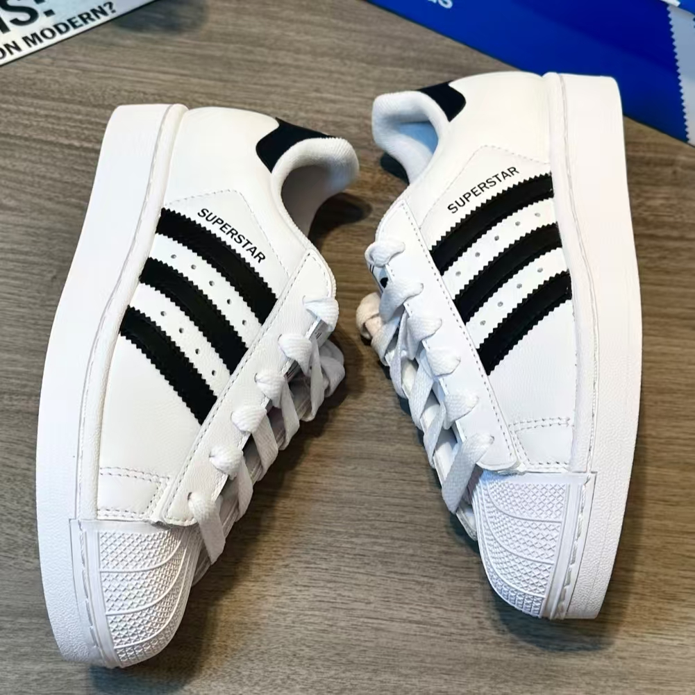 รองเท้า Adidas Superstar 2 สำหรับผู้ชายและผู้หญิง สไตล์แฟชั่น ทันสมัย