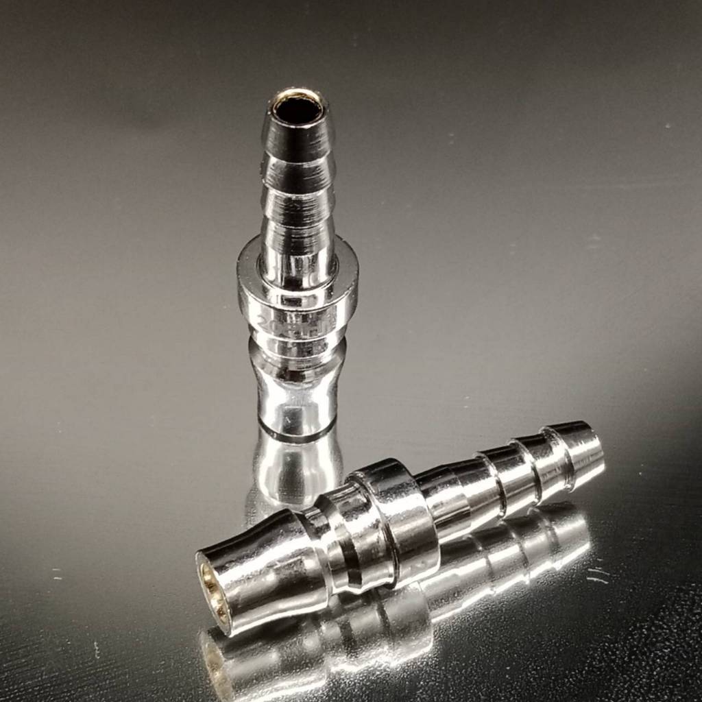 20PH ข้อต่อสวมเร็ว คอปเปอร์ลม ตัวผู้ ขนาดสแตนดาร์ด รุ่น 20PH หางปลา 1/4" 2หุน Plug High coupler 20PH