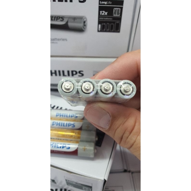 [ถ่านAAA /48ก้อน] ถ่าน AAA PHILIPS 1.5V [[ ของเเท้ ]]