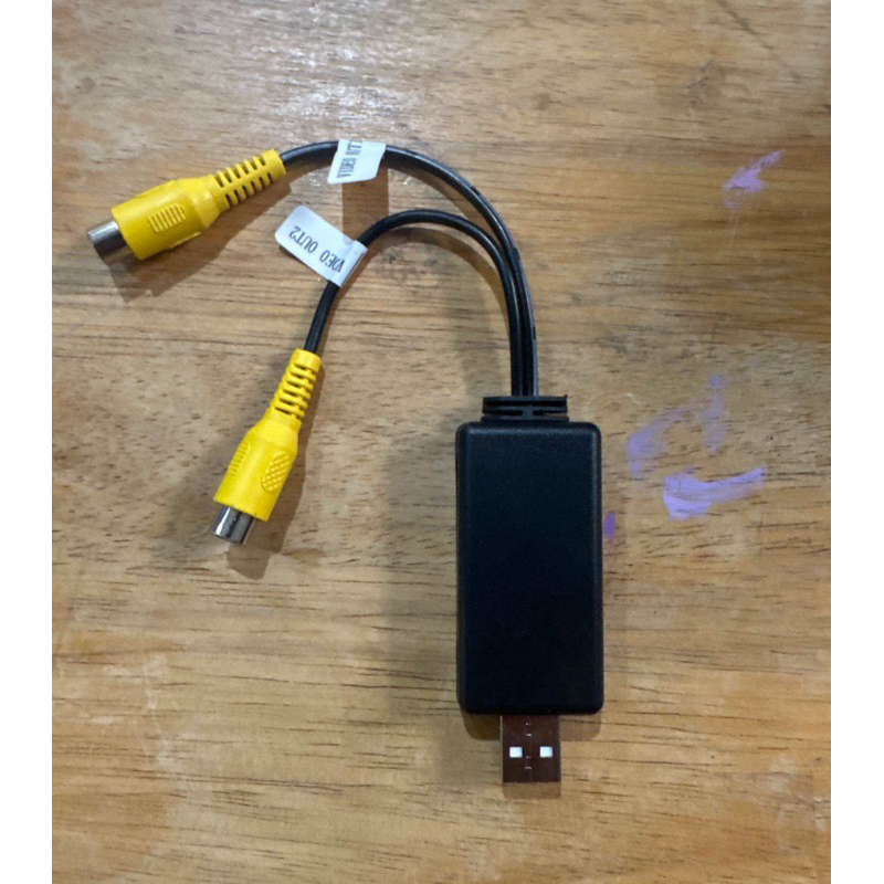USB TO AV สำหรับจอแอนดรอยที่ไม่มีภาพไปจอหลัง