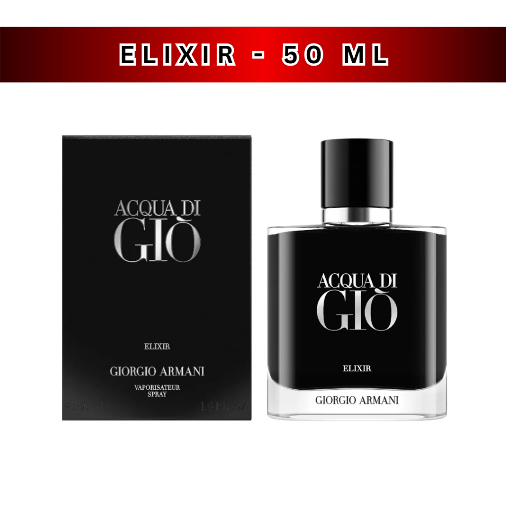 (ELIXIR - 50 ML) GIORGIO Armani Acqua Di Gio ELIXIR 50 ml. กล่องซีล ป้ายไทย