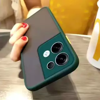 เคสขอบสีหลังแบบขุ่น สำหรับ Xiaomi Redmi Note13 5G Note13pro Note13proplus เคสกันกระแทก ใสนิ่ม
