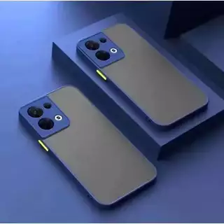 เคสขอบสีหลังแบบขุ่น สำหรับ Xiaomi Redmi Note13 5G Note13pro Note13proplus เคสกันกระแทก ใสนิ่ม