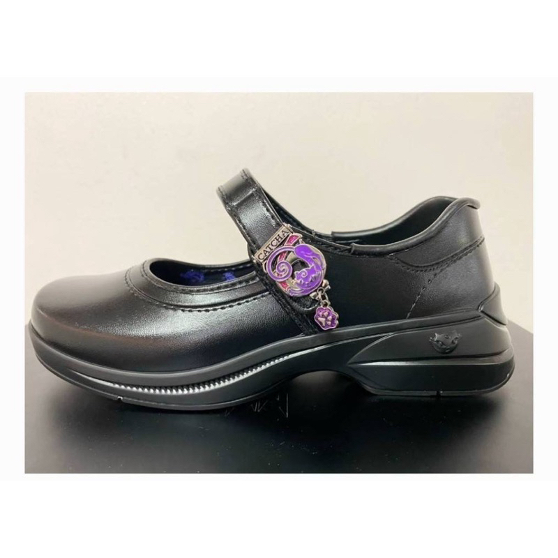 รองเท้านักเรียนผู้หญิง หนังดำ catcha (30-42)