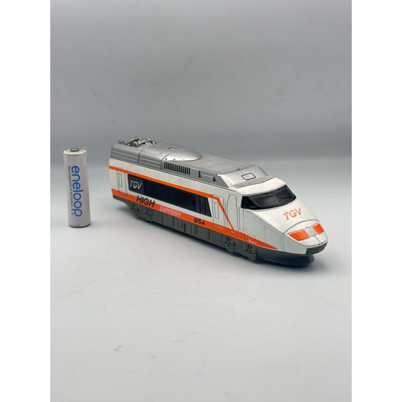 โมเดลรถไฟ Tomy pull and go diecast TGV High Express locomotive train N12