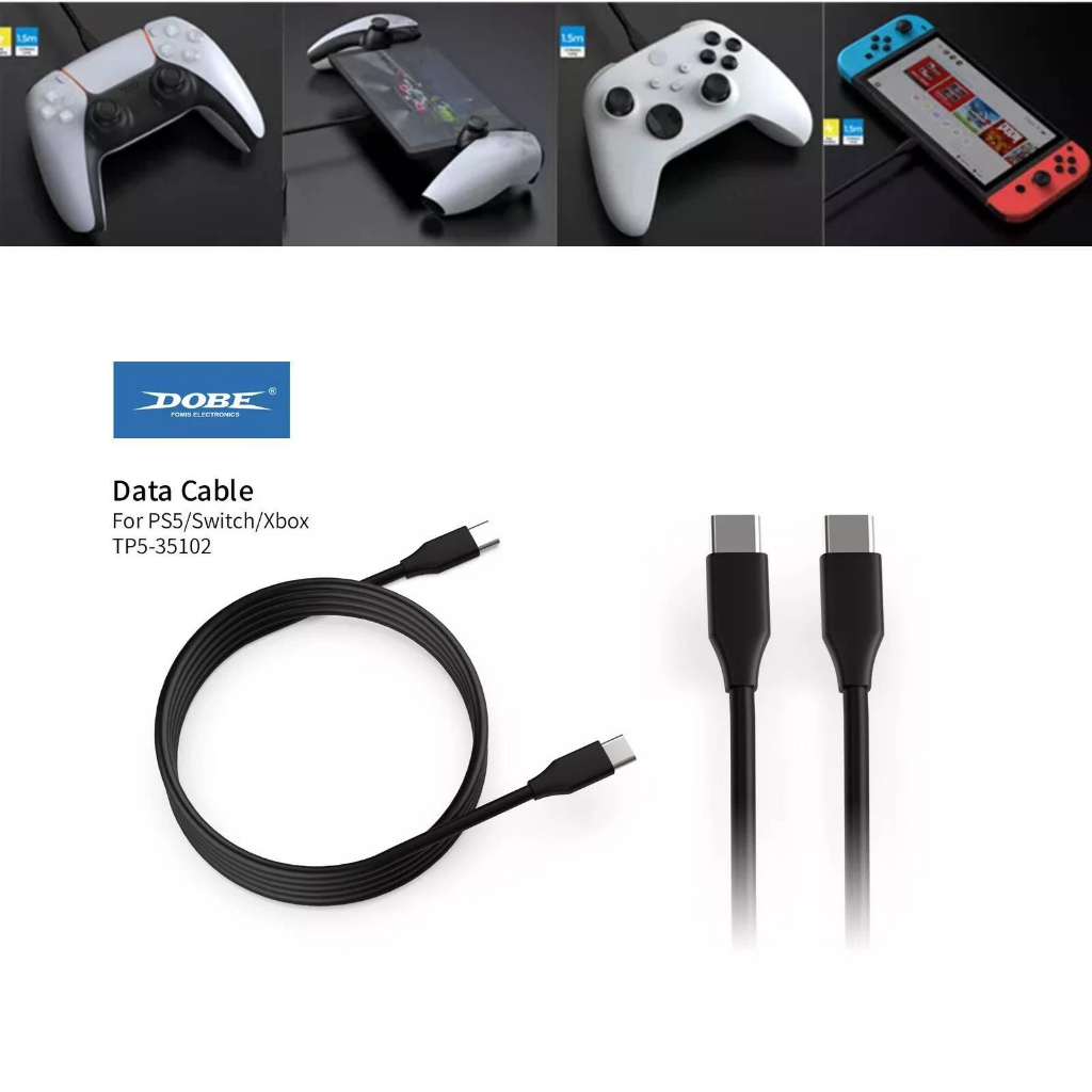 สายชาร์จ มือถือ / PS5 / XBOX Series X S / Switch Type-C DOBE Charging Cable สายชาร์จจอย PS5 สายมือถือ type c สายps5