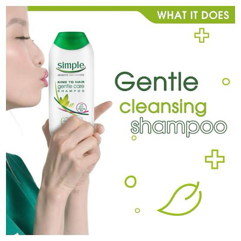 Simple Kind to Hair Gentle Care Shampoo 200ml - รูปที่ 2