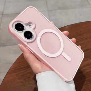 เคสไอโฟน iPhone 17 / iPhone 16 / 16 Plus / 16Plus เคสแม่เหล็ก ชาร์จไร้สาย เคสไอโฟน17 เคสไอโฟน16 เคสแม่เหล็ก iPhone16Plus