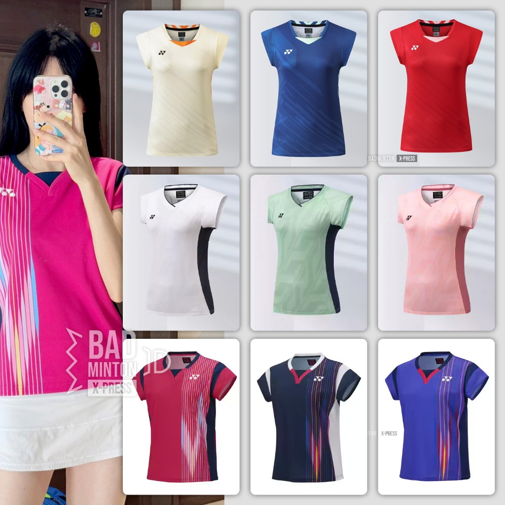 🔆🔆 [ส่งจากไทย] รวม เสื้อแบดมินตัน ไซซ์ผู้หญิง สินค้าพร้อมส่งจากคลังสินค้าในไทย มีบริการเก็บเงินปลายทาง