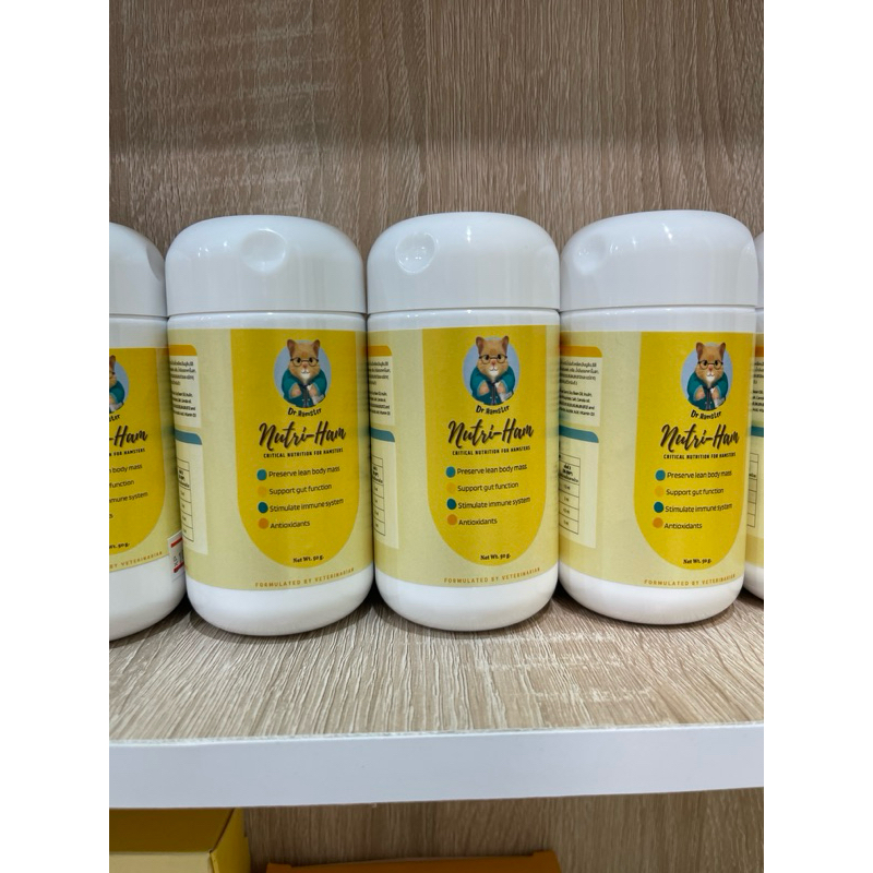 Nutri ham อาหารสำหรับแฮมสเตอร์ป่วย หรือจะขุนแฮมสเตอร์ให้กลับมาแข็งแรง ดัมโบ้แรท แฟตเทล