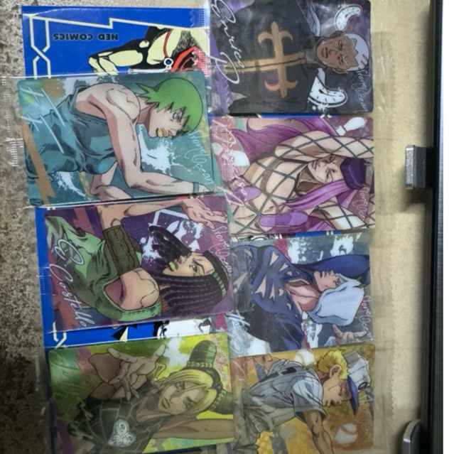 รวมการ์ดครบ7ใบ เรียงNumberภาค6: โจโจ้ JoJo’s Bizarre I chiban JOJO'S BIZARRE ADVENTURE โจโจ้ล่าข้ามศ