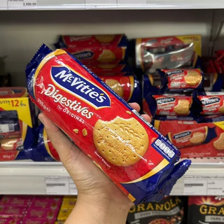 McVities Digestive MyBizcuit ถุงแดง 355 / 390g. แมคไวตี้ส์ ไดเจสทีฟ มินิส์ บิสกิต โฮลวีท