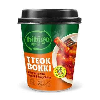 [กดซื้อ2ชิ้น รับโปร1แถม1]ต๊อกบกกีแบบถ้วยพร้อมทาน tokpokki cup ต๊อกโบกี เส้นต๊อก แป้งต๊อก รสเผ็ดหวาน 155 กรัม