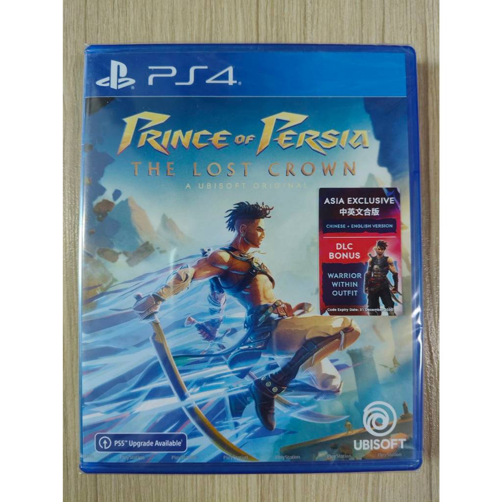 มือ 1 PS4 Prince of Persia The Lost Crown (Z3/Asia) Eng อัพเกรด PS5 ได้ ปกภาษาอังกฤษ ของใหม่ในซีล