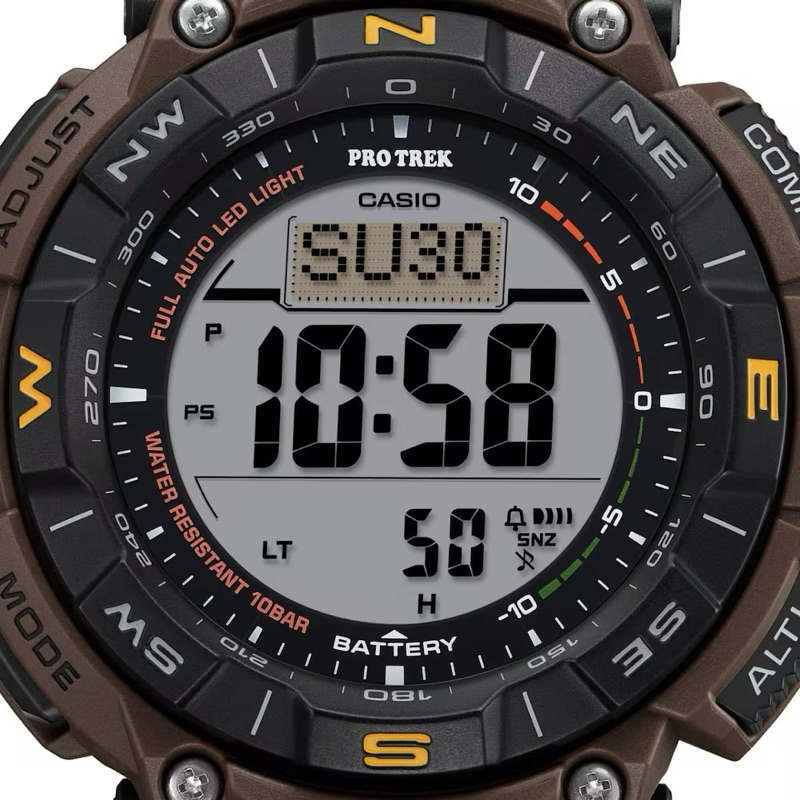 CASIO PRO TREK PRG-340L-5, PRG-340L-5DR, PRG-340L, PRG-340 - รูปที่ 4