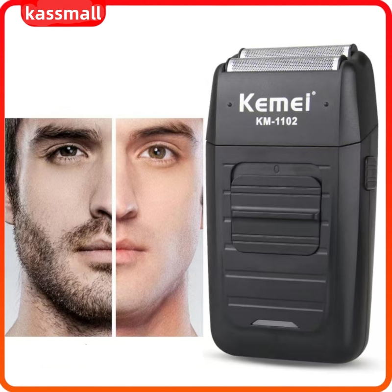 Kemei KM-1102 KM1102 เครื่องโกนหนวดไฟฟ้า เครื่องโกนหนวด