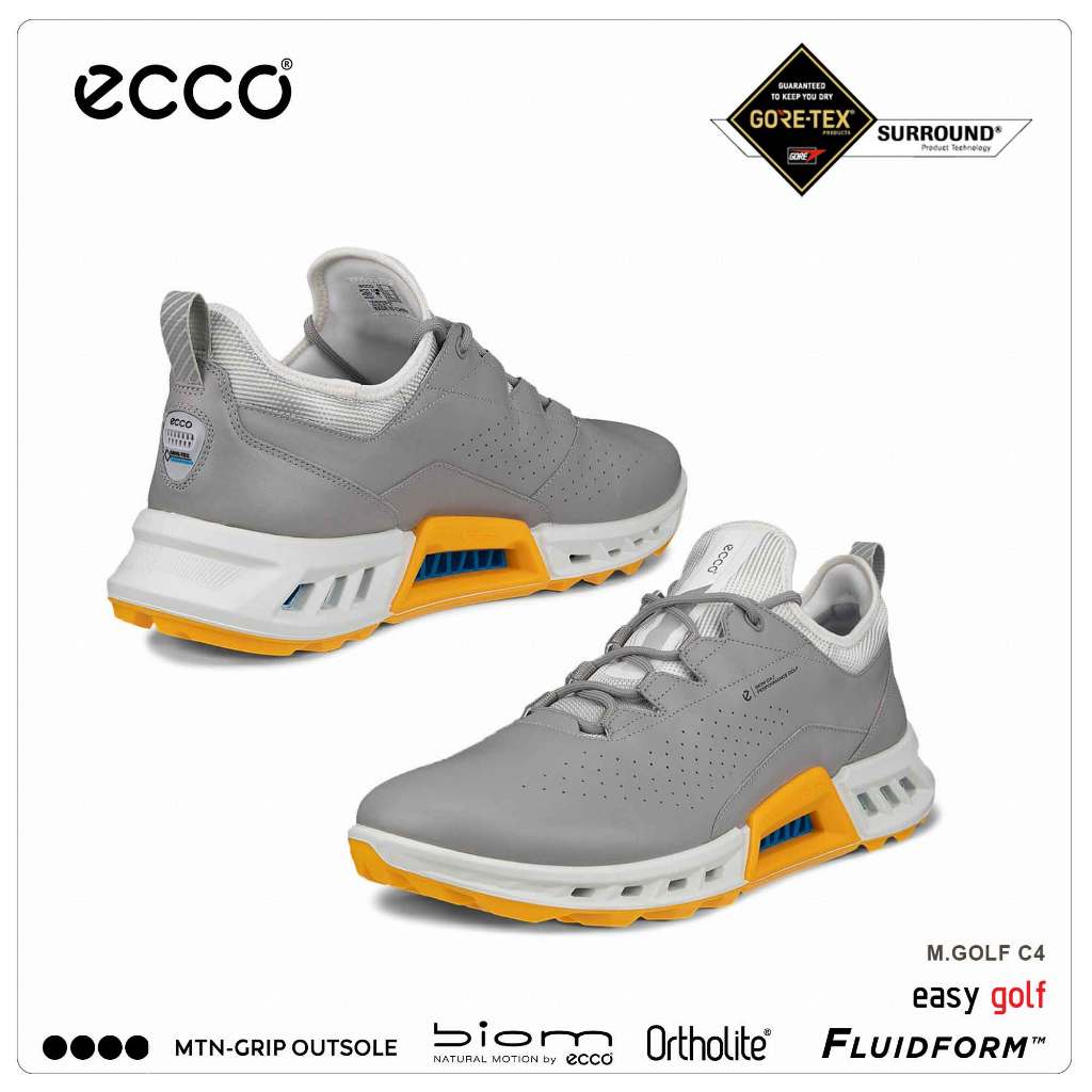 ECCO BIOM C4  MEN ECCO GOLF GOLF SHOES รองเท้ากีฬากอล์ฟผู้ชาย SS25