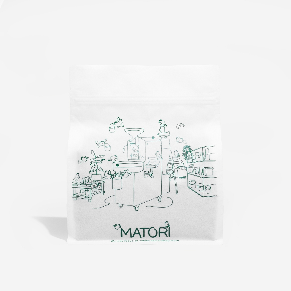 Matori Coffee Roaster เมล็ดกาแฟคั่วอ่อน Colombia, Caturra Chiroso Washed