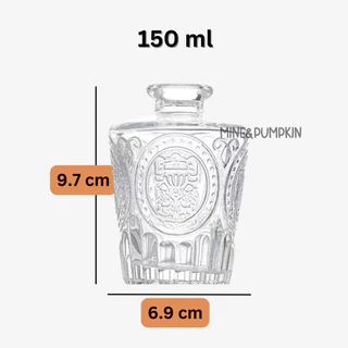 【M&P】แจกันแก้ว ขวดแก้วเปล่าก้านไม้หอมระเหย Reed Diffuser