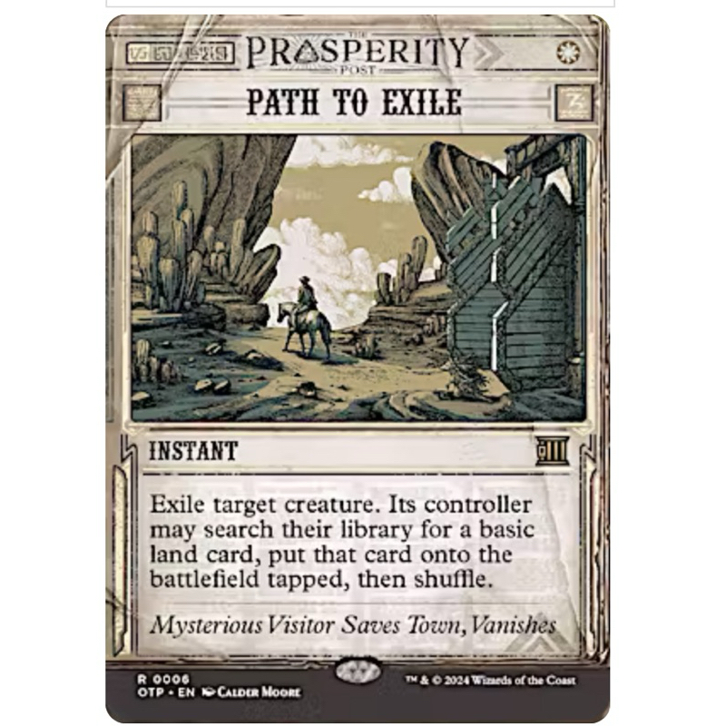 Outlaws of Thunder Junction Breaking News: Path to Exile (0006 - Showcase)