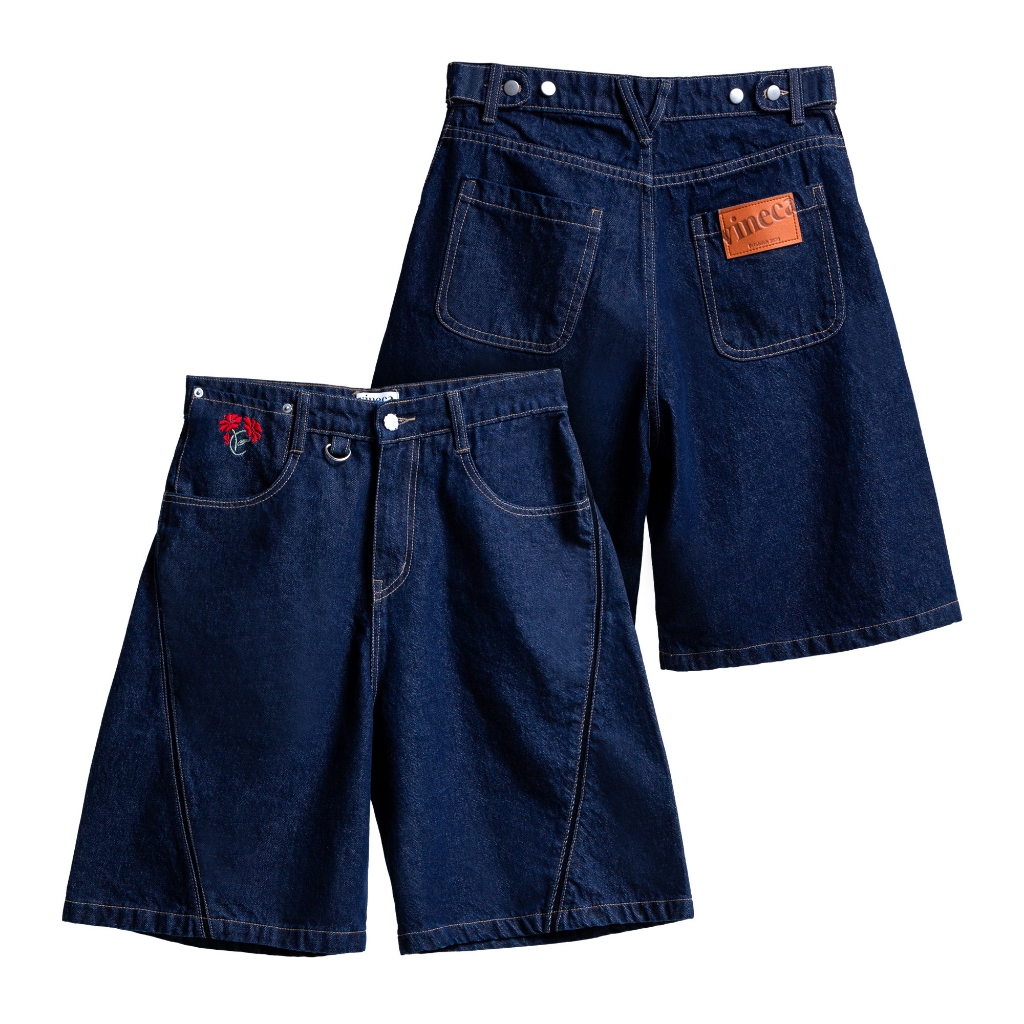 Vineca Twisted Seam Jorts