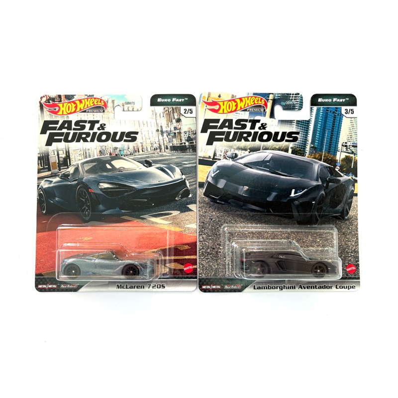 Hot Wheels | McLaren 720S | LAMBORGHINI AVENTADOR COUPE ~ FAST&FURIOUS | 🛞METAL/METAL | 👍แพคพรีเมี่ย