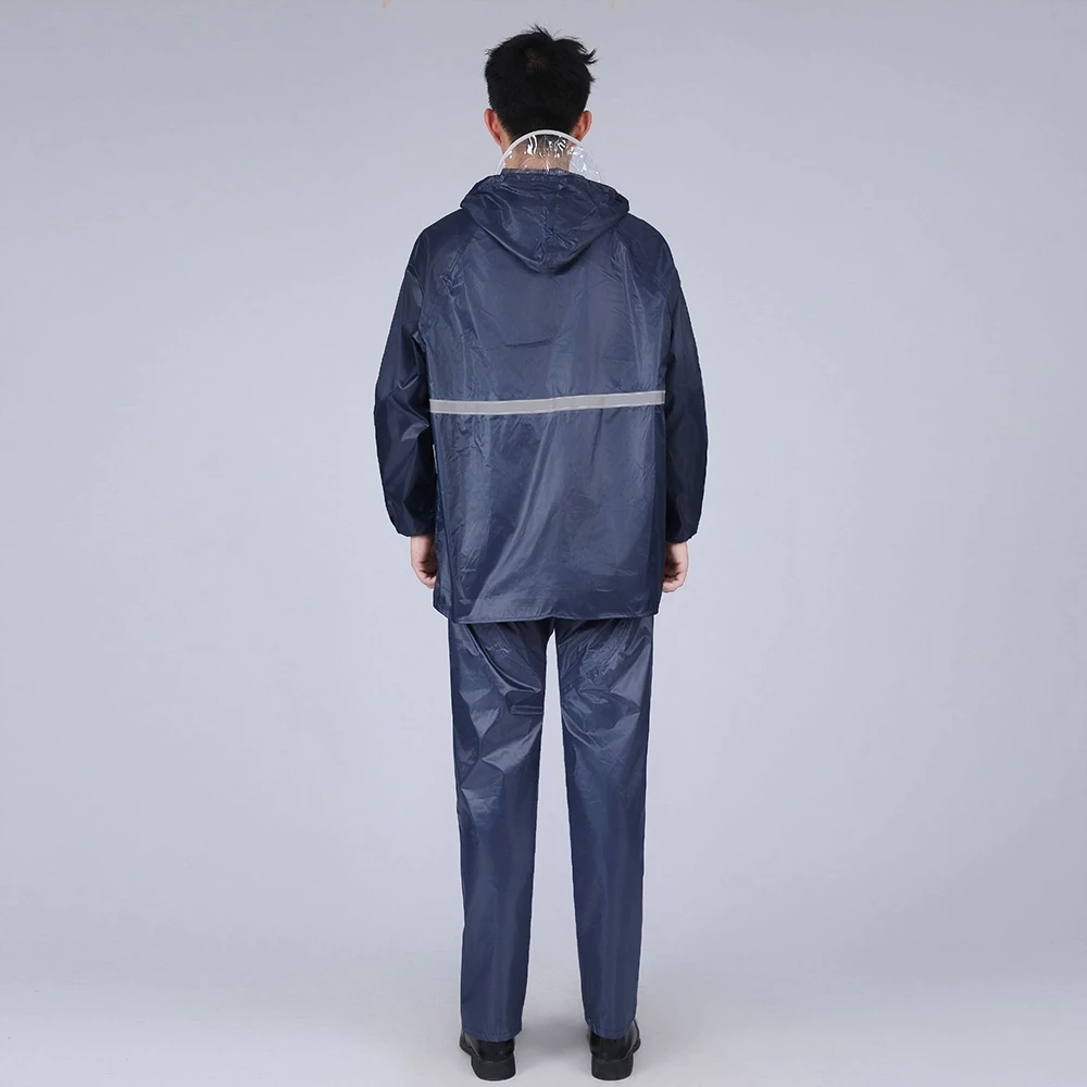 ชุดกันฝนผู้ใหญ่ เสื้อและกางเกง มีแถบสะท้อนแสง thumbnail 10