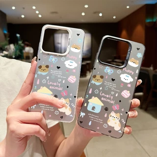 เคส Realme C25Y C25S C12 C30 C35 C55 C67 5i 5S 6i C3 C53 C51 C51S Note50 Note60 Narzo20 การ์ตูน น่ารักจัง หมา เคส