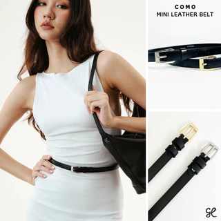 CHNiiNiN - como mini leather belt เข็มขัดหนังแท้ (ขนาดเส้น1.5ซม)