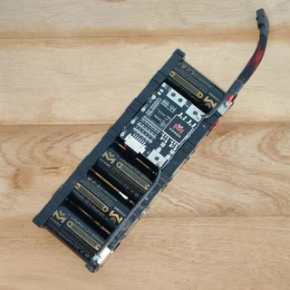 แบตเตอรี่ลิเธียมฟอสเฟต M-Power Black Edition 6S1P, 6S2P 21V 6,000-12,000mAh แบตลำโพงบลูทูธ DIY
