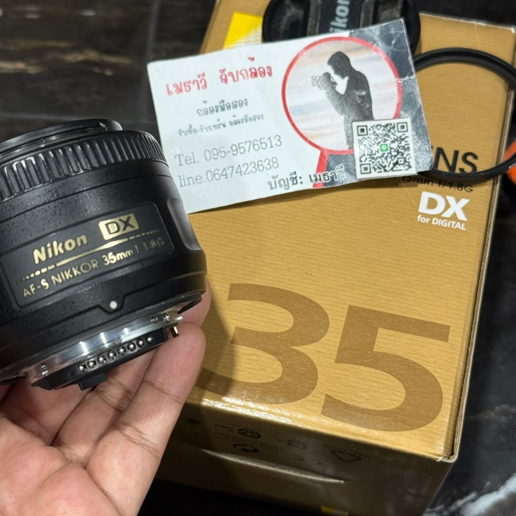 Nikon 35mm f1.8 สภาพดีครบกล่อง