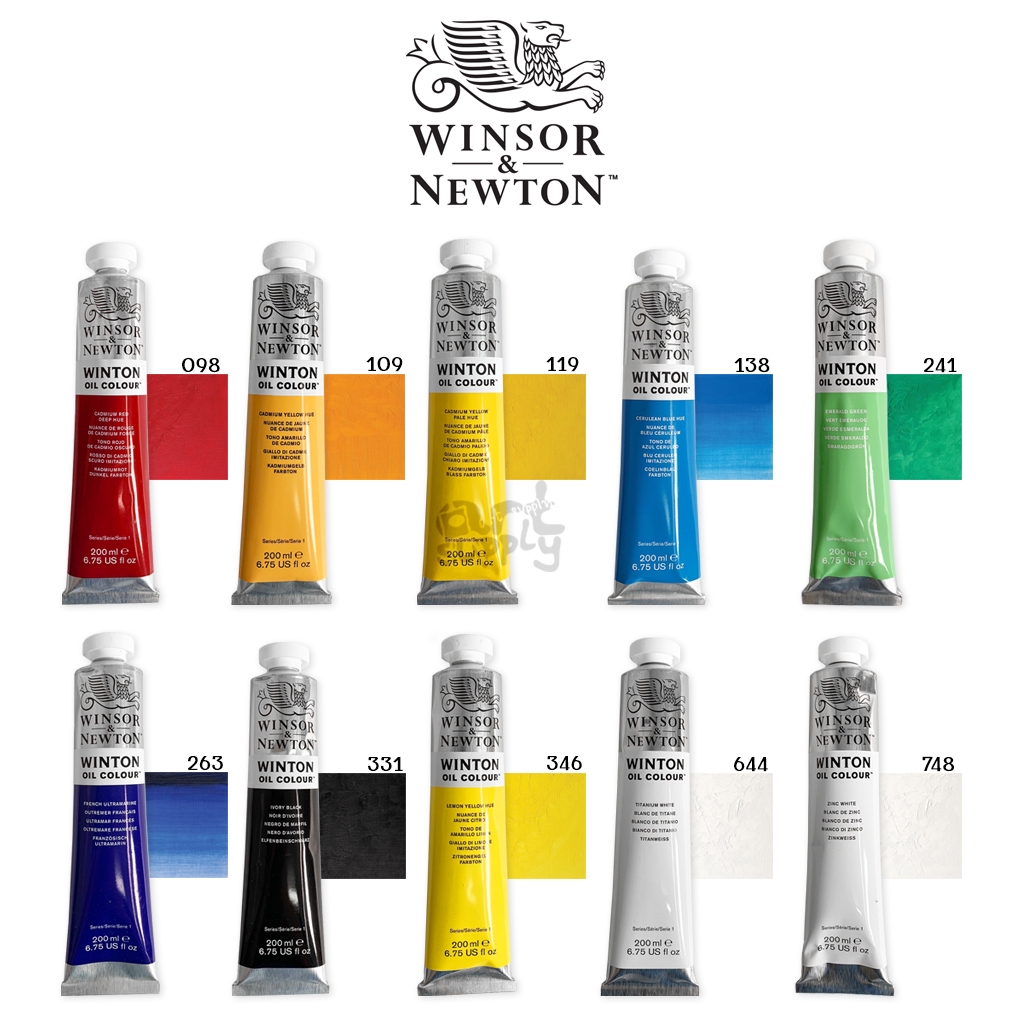 สีน้ำมัน Winsor & Newton Winton Oil Colours 200 ml.