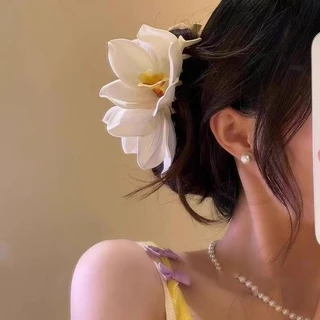 Blingtrinket🌸Cute🌸 กิ๊บเกาหลี สดชื่นและหวาน เครื่องประดับผมแฟชั่นฟาแลนนอปซิส ดอกไม้ประดิษฐ์ กิ๊บติดผม ส่งจากไทย