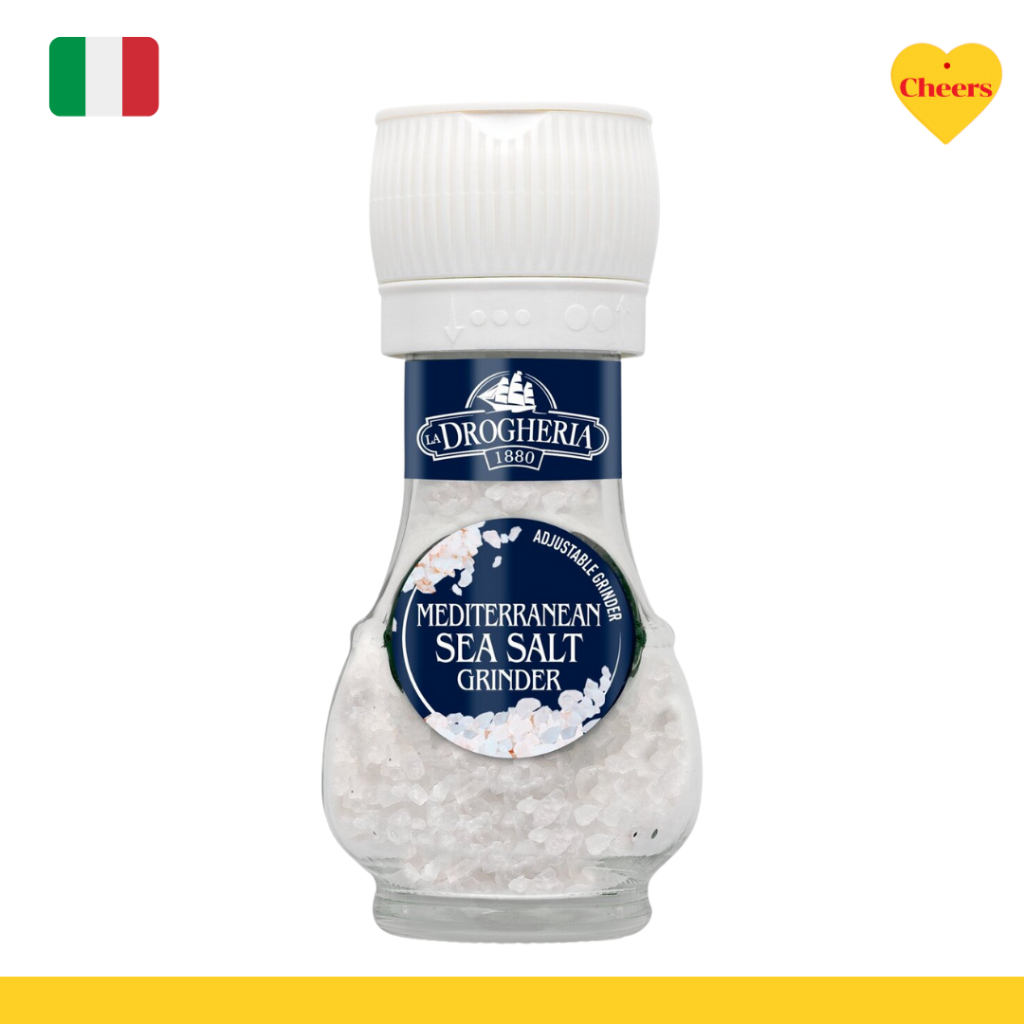 Drogheria&Alimentari Mediterranean Sea Salt Mill l โดรกีเลีย&อลิเมนทารี่ ขวดบด 90 g.