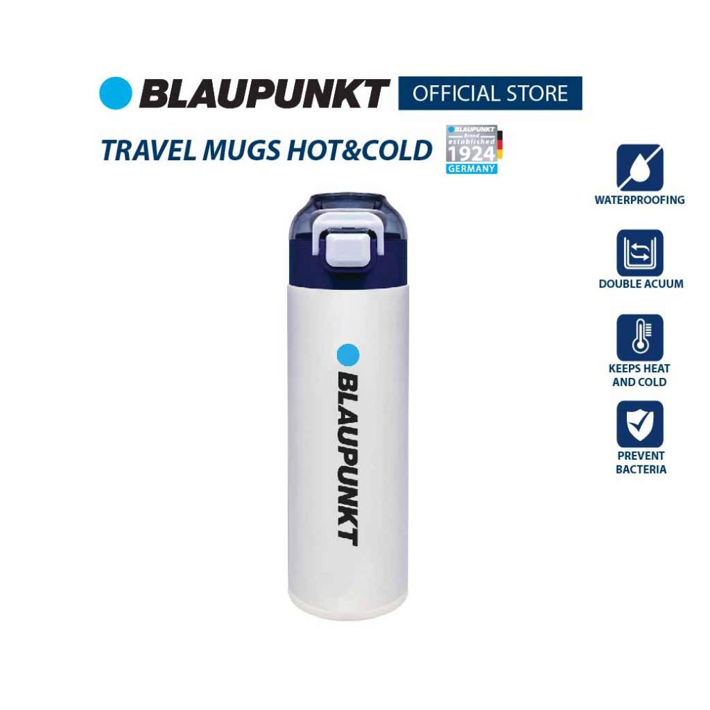 [พรีเมี่ยม] BLAUPUNKT กระบอกน้ำ กระบอกเก็บความเย็น-ร้อน แก้วน้ำสูญกาศ 500ml Travel Mugs 316
