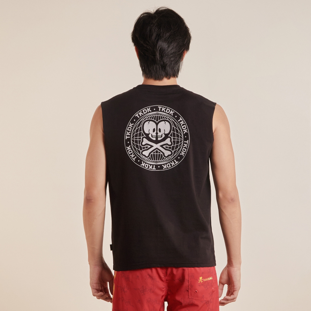 TOKIDOKI  เสื้อแขนกุด SHINJUKU SPECTRUM MUSCLE TEE