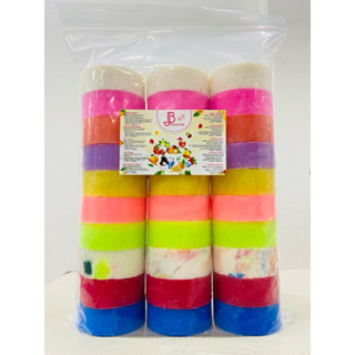 สบู่กลูต้าผลไม้ 1แพ็ค30ก้อน(ขนาด50กรัมต่อก้อน)