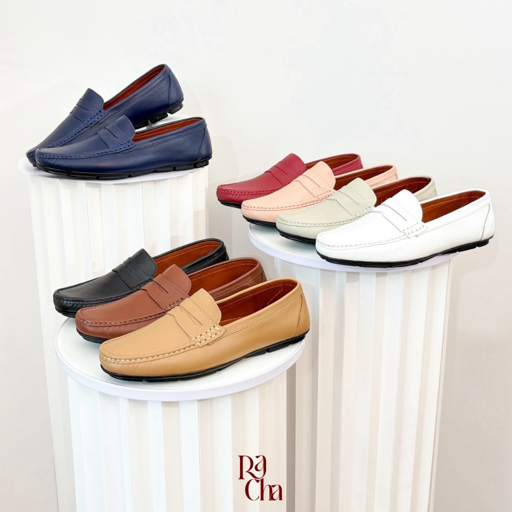 Penny Loafer โลฟเฟอร์หนังแท้ แบรนด์ไทย/ผลิตโดยทีมช่างไทย*unisex -สามารถใส่ได้ทุกเพศ*