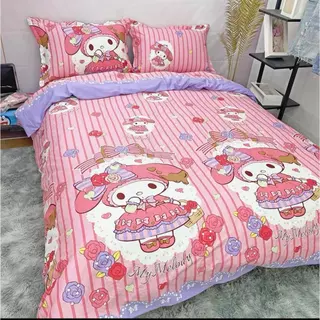 ชุดเครื่องนอน ชุดผ้าปูที่นอนครบเซ็ต(ผ้าปู+ผ้านวม)พร้อมส่งมีบริการเก็บปลายทาง