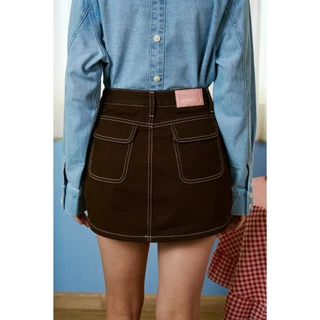 (พร้อมส่ง) POTTER JEAN SKORT (ดูสะโพกเป็นหลัก)
