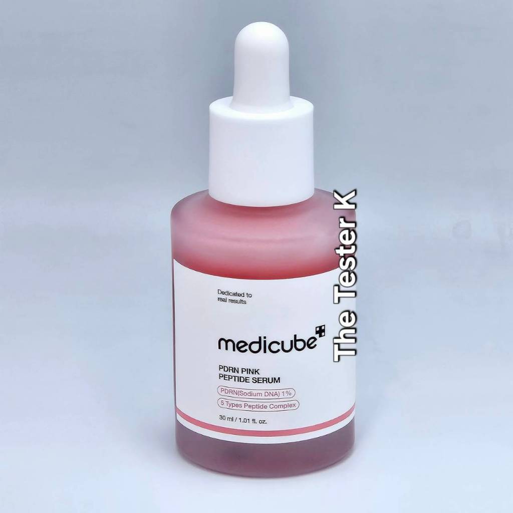 #พร้อมส่ง Exp16/3/27 #เซรั่มตัวช่วยกู้ผิวเด้ง ผิวเด็ก หน้าโทรมนอนน้อย #Medicube PDRN Pink Peptide Serum 30 ml