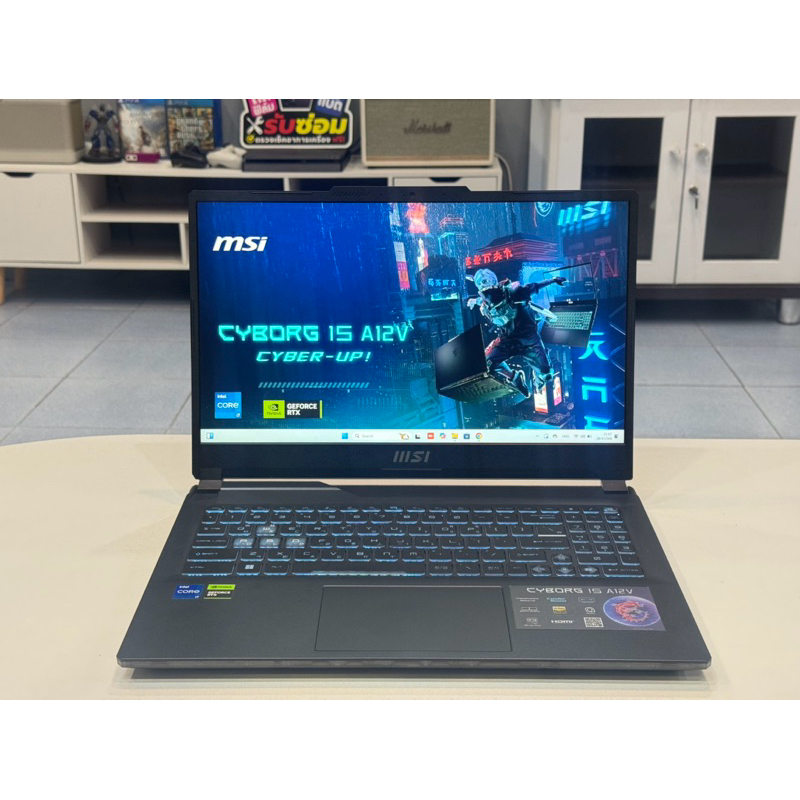 โน๊ตบุ๊คมือสอง MSI Cyborg 15 A12VF RTX4060 i7-12650H